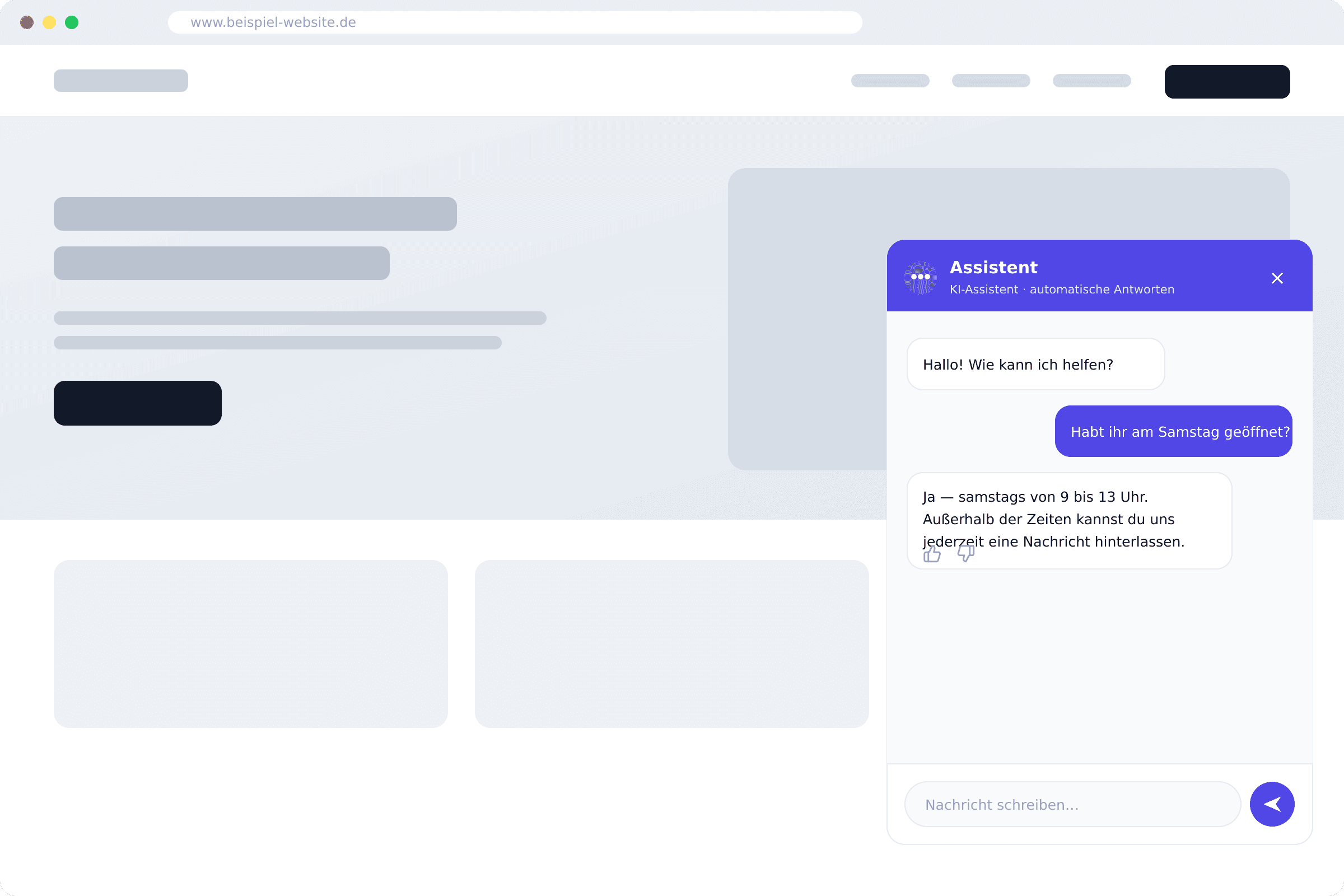 KI-Chatbot mit eigener Wissensbasis